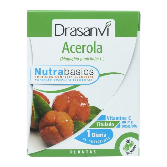 Drasanvi Acerola Nutrabasicos , 30 capsules