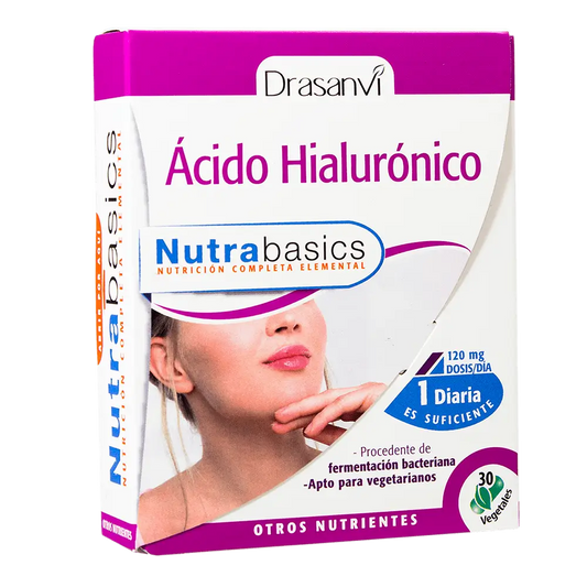 Drasanvi Acido Hialuronico Nutrabasicos , 30 perlas