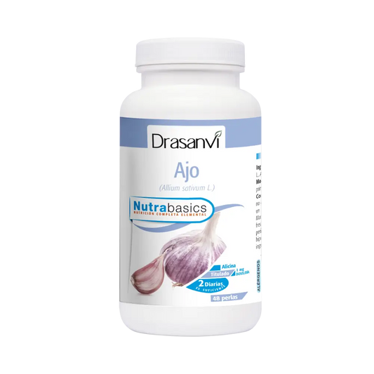 Drasanvi Ajo Macerado 1000Mg Bote Nutrabasicos , 48 perlas