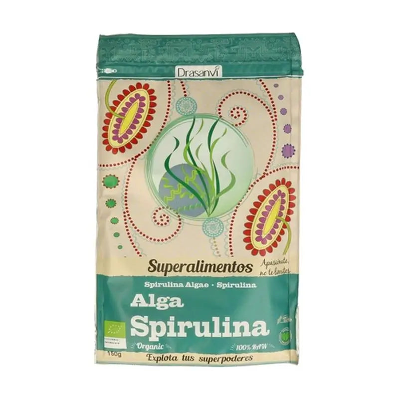 Drasanvi Spirulina Algae Superfoods Bio 150Gr. Doypack