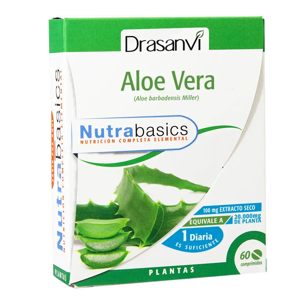 Drasanvi Aloe Vera Nutrabasicos , 60 comprimidos