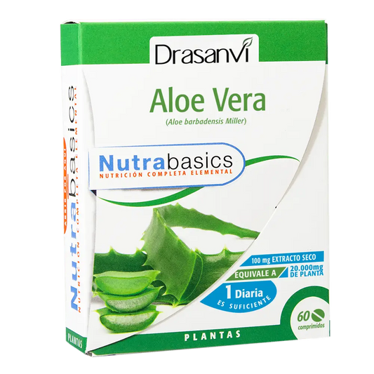 Drasanvi Aloe Vera Nutrabasicos , 60 comprimidos