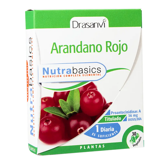 Drasanvi Arandano Rojo Nutrabasicos , 30 cápsulas