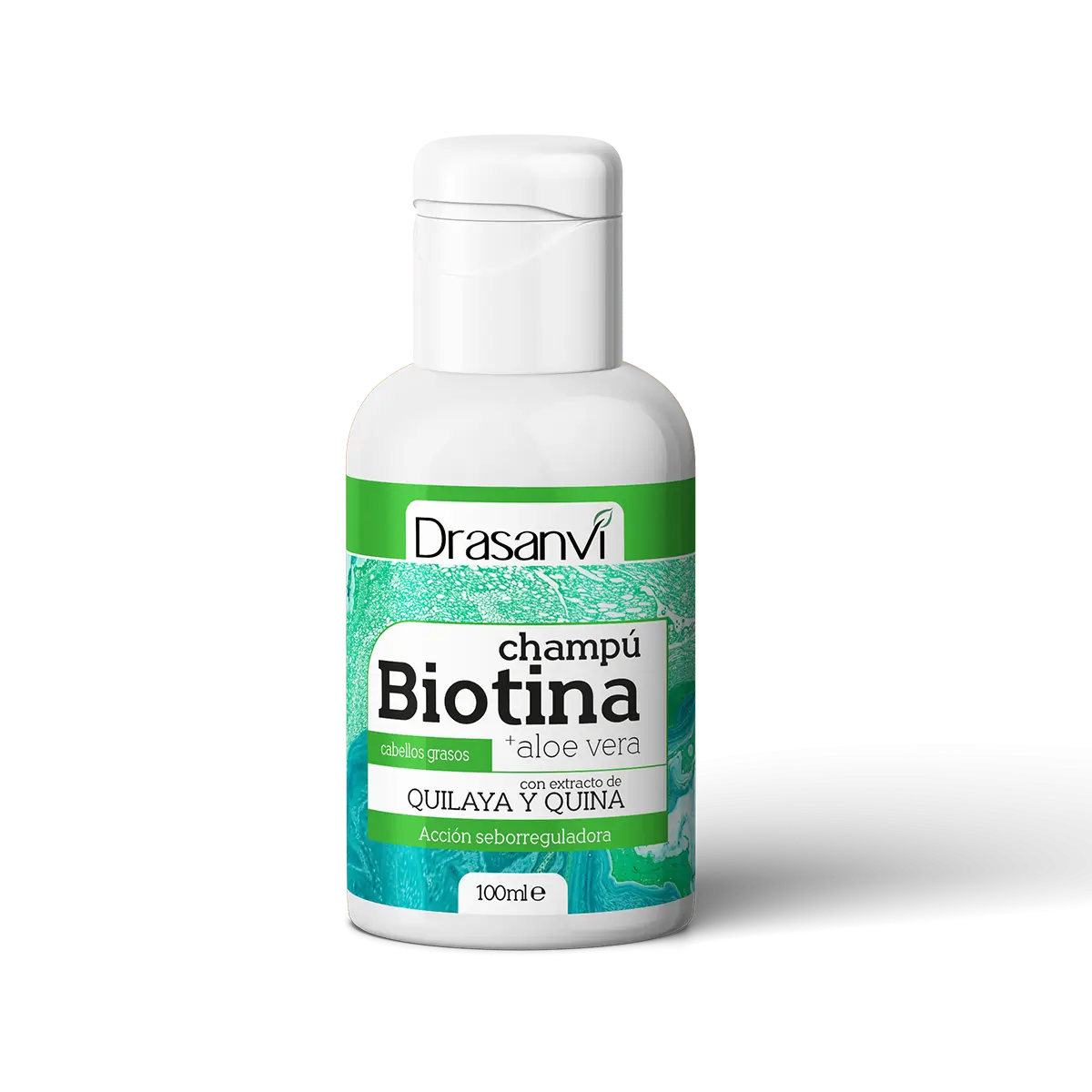 Drasanvi Biotina Champu Y Aloe Vera Cabello Graso Bote , 100 ml