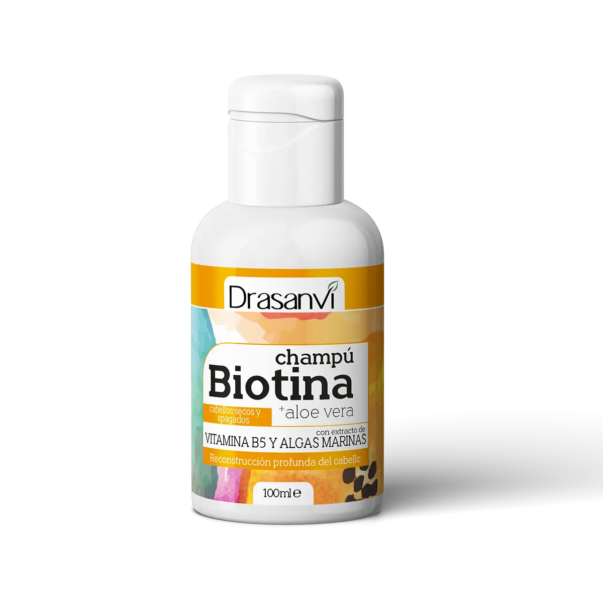 Drasanvi Biotina Champu Y Aloe Vera Cabello Seco Y Apagado Bote , 100 ml