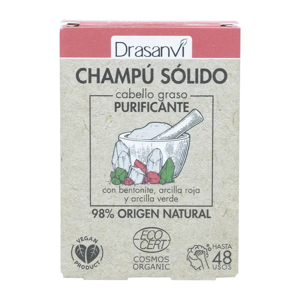 Drasanvi Champu Solido Cabello Graso Ecocert , 80 gr