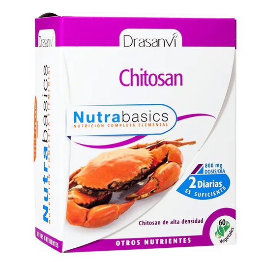 Drasanvi Chitosan 60 Capsulas Nutrabasicos, 60 cápsulas