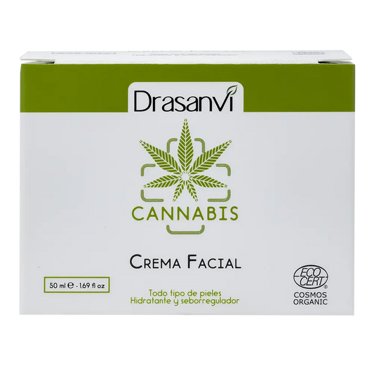 Drasanvi Crema Facial Cannabis Ecocert Bio , 50 ml