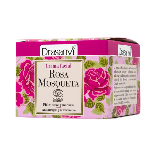 Drasanvi Crema Facial Rosa Mosqueta Ecocert Bio, 50 ml