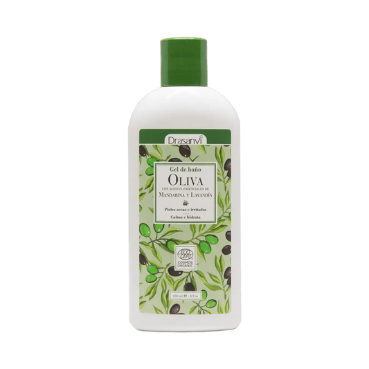 Drasanvi Gel Baño Aceite Oliva Ecocert Bio, 250 ml