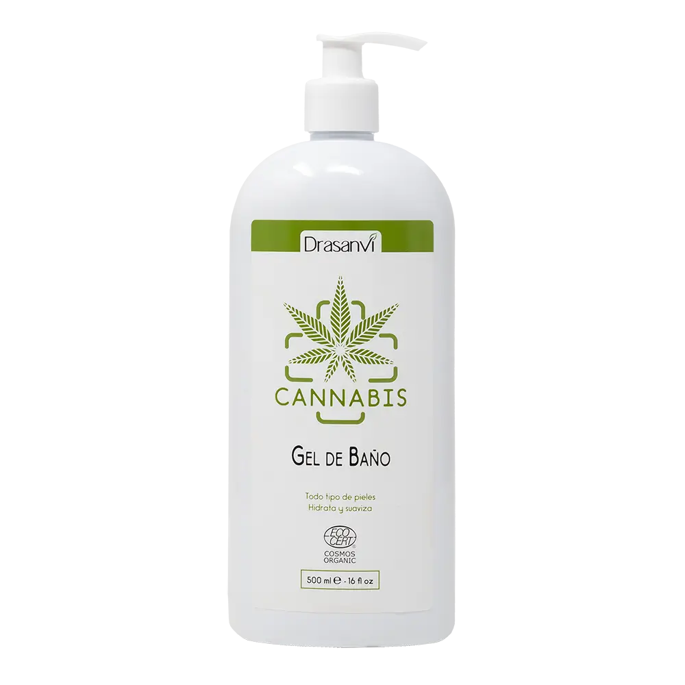 Drasanvi Gel Baño Cannabis Ecocert Bio, 500 ml