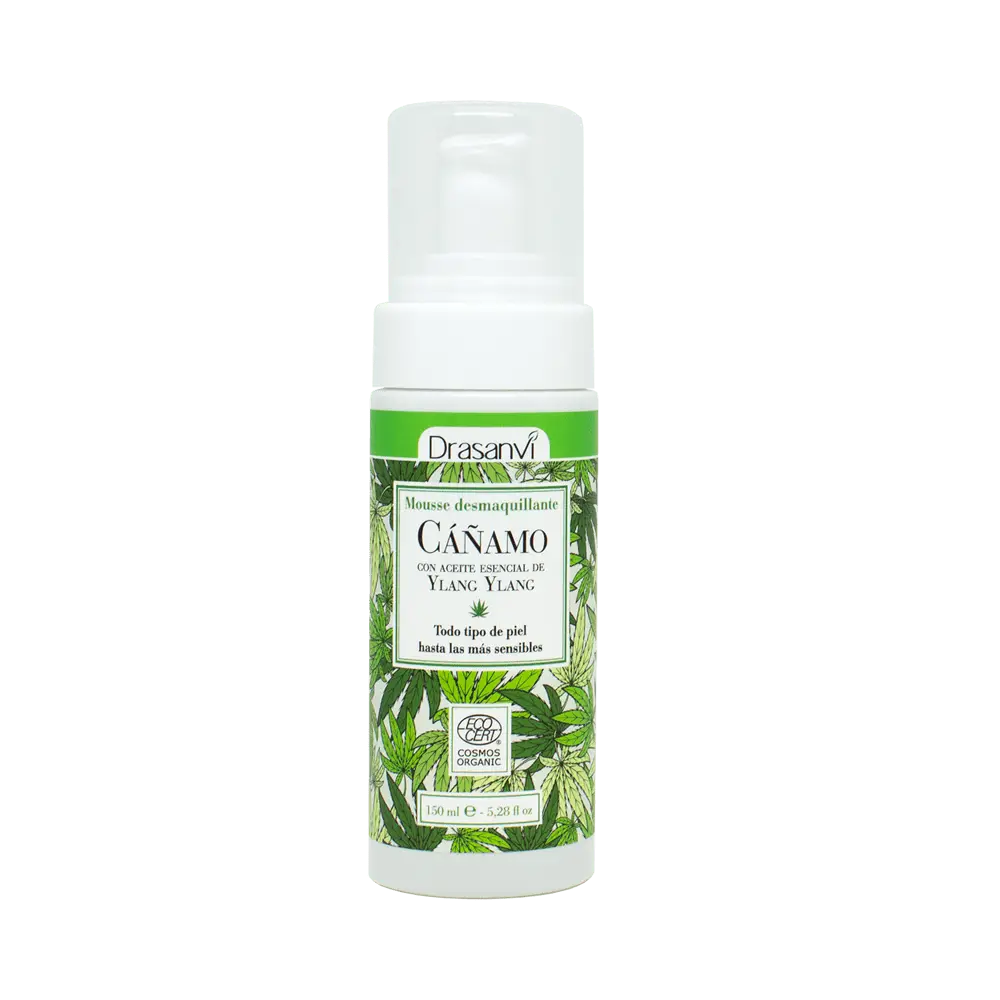 Drasanvi Mousse Desmaquillante Cañamo Ecocert Bio , 150 ml