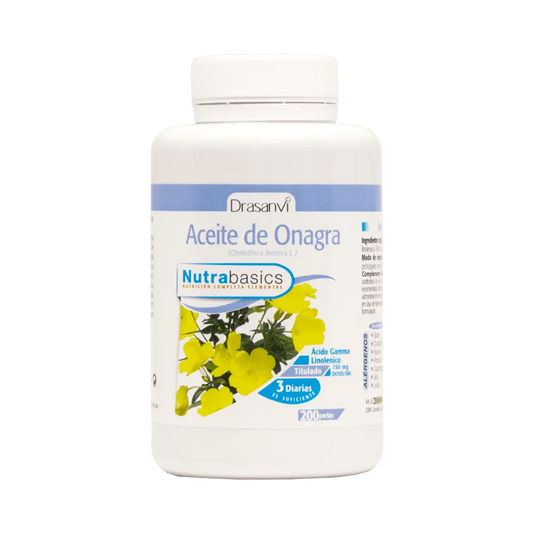 Drasanvi Onagra Aceite 500Mg Nutrabasicos , 200 perlas