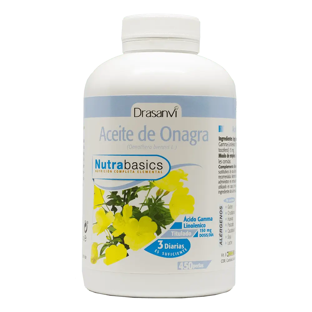 Drasanvi Onagra Aceite 500Mg Nutrabasicos , 450 perlas