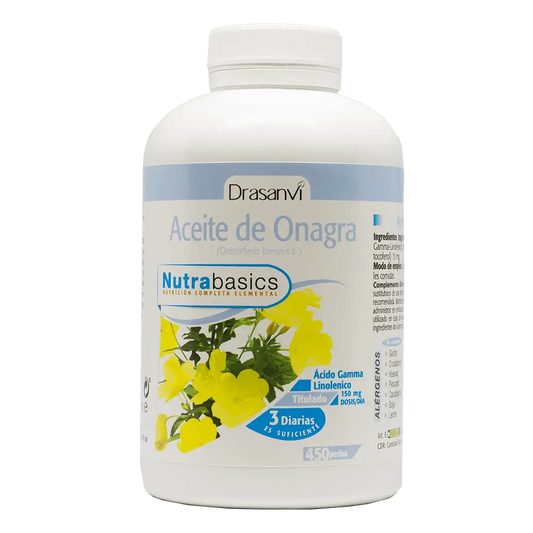 Drasanvi Onagra Aceite 500Mg Nutrabasicos , 450 perlas