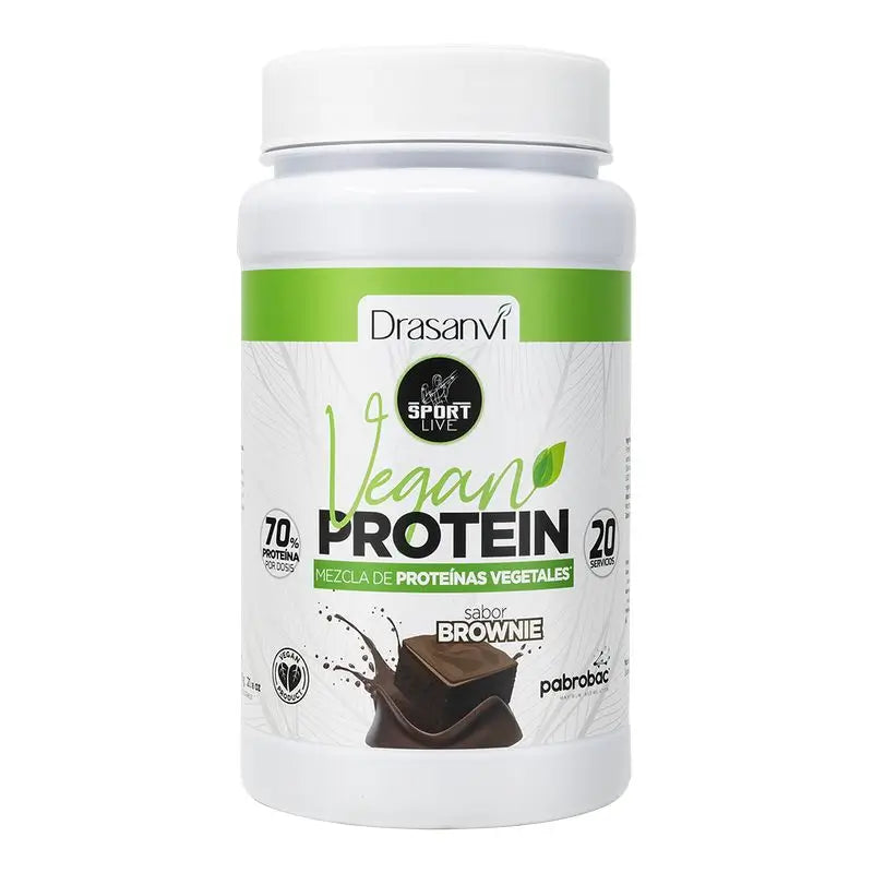 Drasanvi Sport Live Vegetable Protein Brownie Flavour , 600 grams