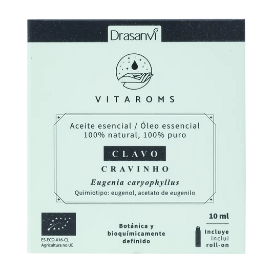 Drasanvi Vitaroms Aceite Esencial Clavo Bio , 10 ml