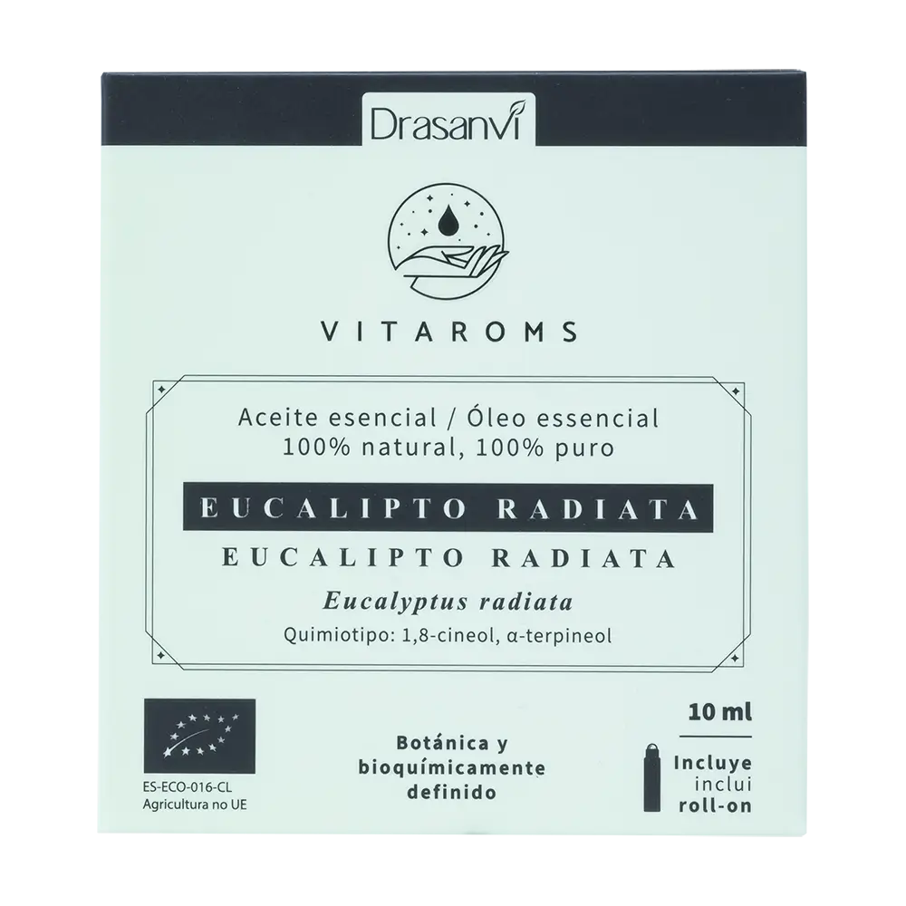 Drasanvi Vitaroms Aceite Esencial Eucalipto Radiata Bio , 10 ml