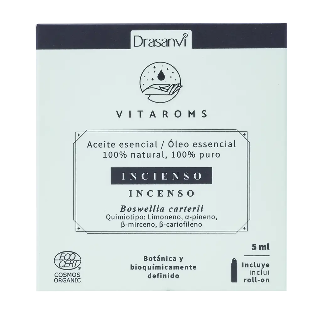 Drasanvi Vitaroms Aceite Esencial Incienso Ecocert Bio , 5 ml