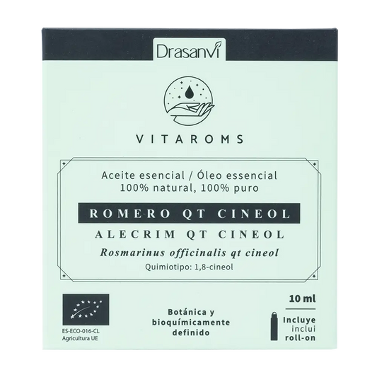 Drasanvi Vitaroms Aceite Esencial Romero Qt Cineol Bio , 10 ml