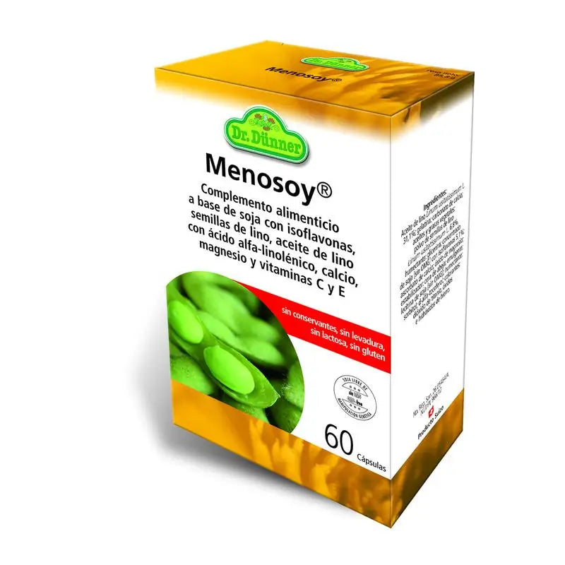 Dr.Dunner Menosoy Isoflavonas , 60 cápsulas