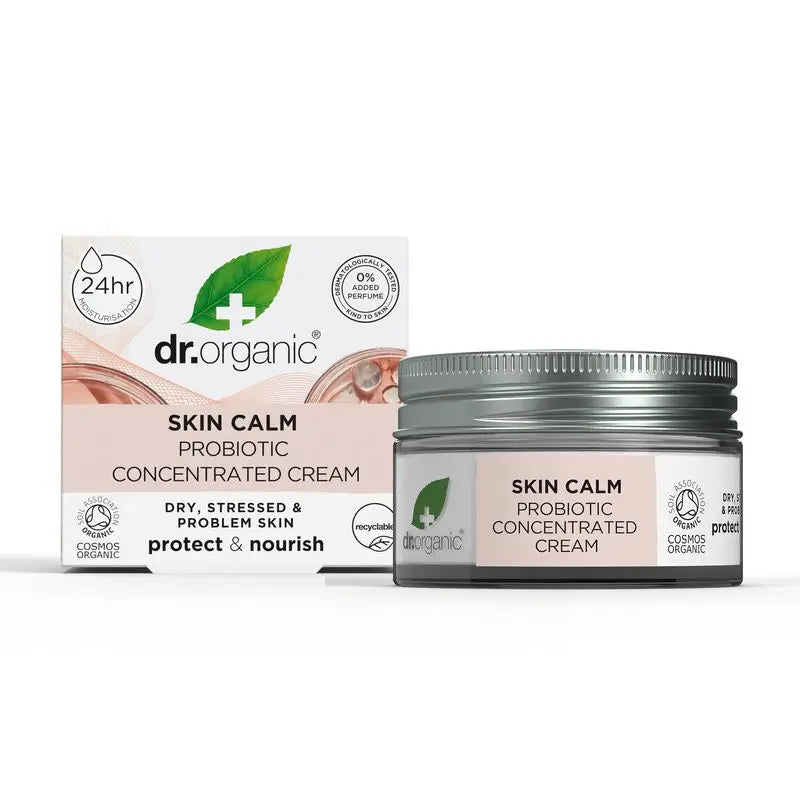 Dr.Organic Skin Calm Probiotic Rebalancing Concentrated Cream, 50 ml