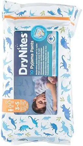 Drynites Nappy for Boys 3-5 Years (16-23Kg), 10 Pieces