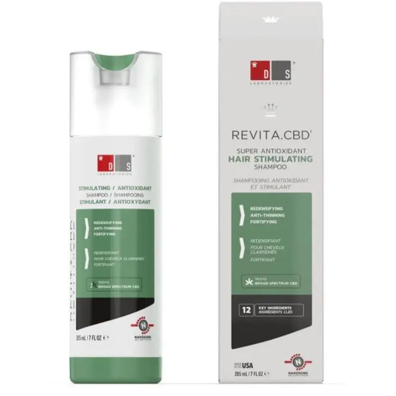 Ds Laboratories Revita Cbd Antioxidant & Stimulating Anti-Hair Loss Shampoo, 205 ml