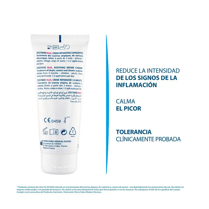 Ducray Dexyane Med Crema Reparadora Calmante 100 ml