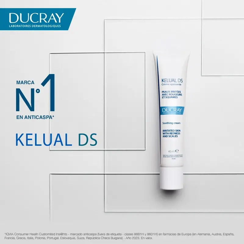 Ducray Kelual Ds Soothing Facial Cream , 40 ml