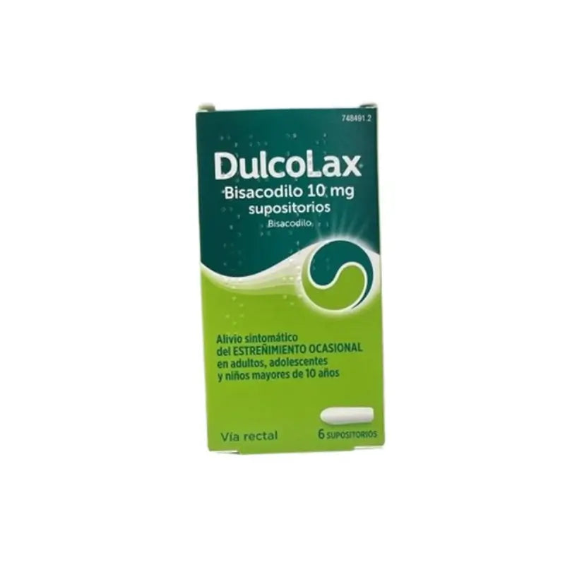 Dulcolax Bisacodyl 6 Suppositories