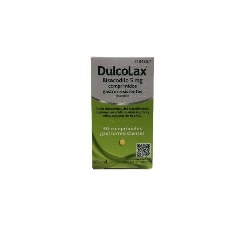 Dulcolax Bisacodyl 5 mg 30 Gastro-resistant Tablets