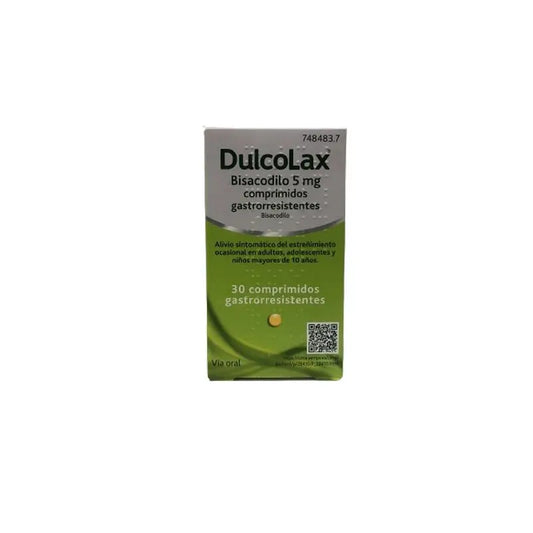 Dulcolax Bisacodyl 5 mg 30 Gastro-resistant Tablets