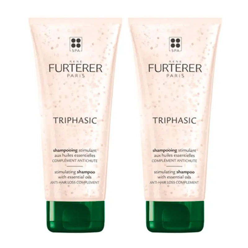 Rene Furterer Pack Triphasic champú complemento anticaída, 200 ml