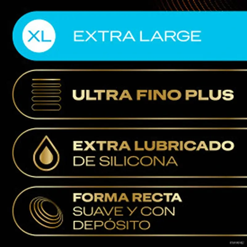 Durex Total Connection XL Ultra Thin Plus Latex Free Condoms Body Feel Technology, 10 Condoms