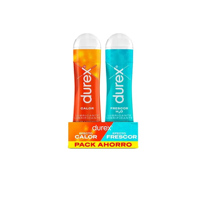 Durex Cool & Warm, Tingling & Fun Lubricant, 2X50 Ml