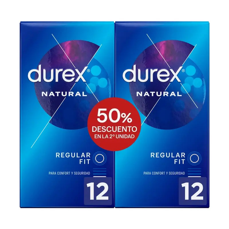 Durex Natural Plus 2nd unit 50%, 24 units