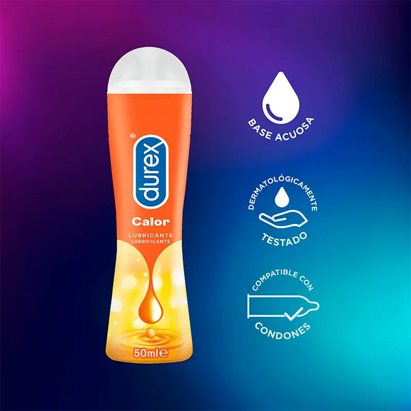 Durex Pack Lubricante Efecto Calor +  Lubricante Efecto Frescor +  Anillo Vibrador Diablillo