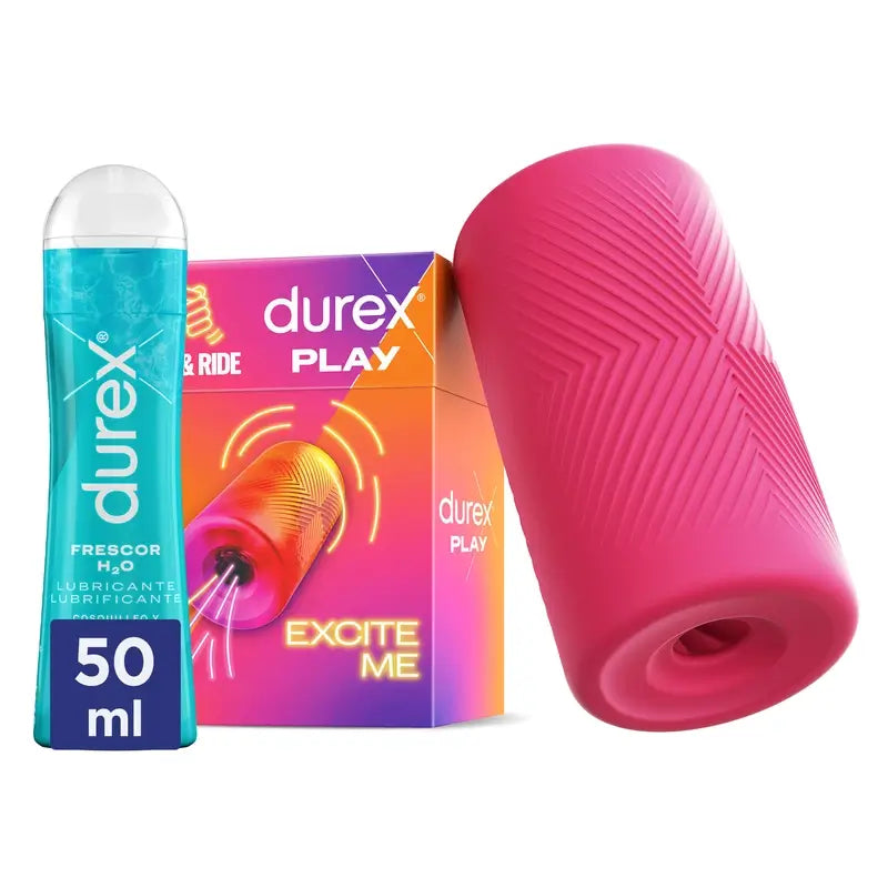 Durex Pack Masturbator, Slide & Ride + Freshness Lubricant, 50 Ml