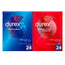 Durex Pack Condoms Natural Plus, 24 Units + Sensitive Soft, 24 Units