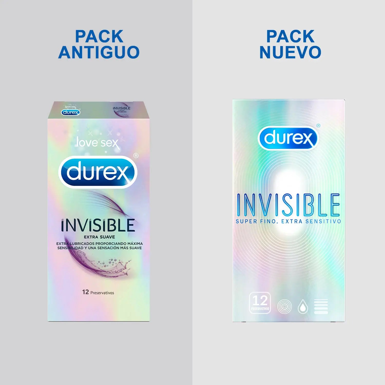 Durex Invisible Extra Sensitive 12 Condoms