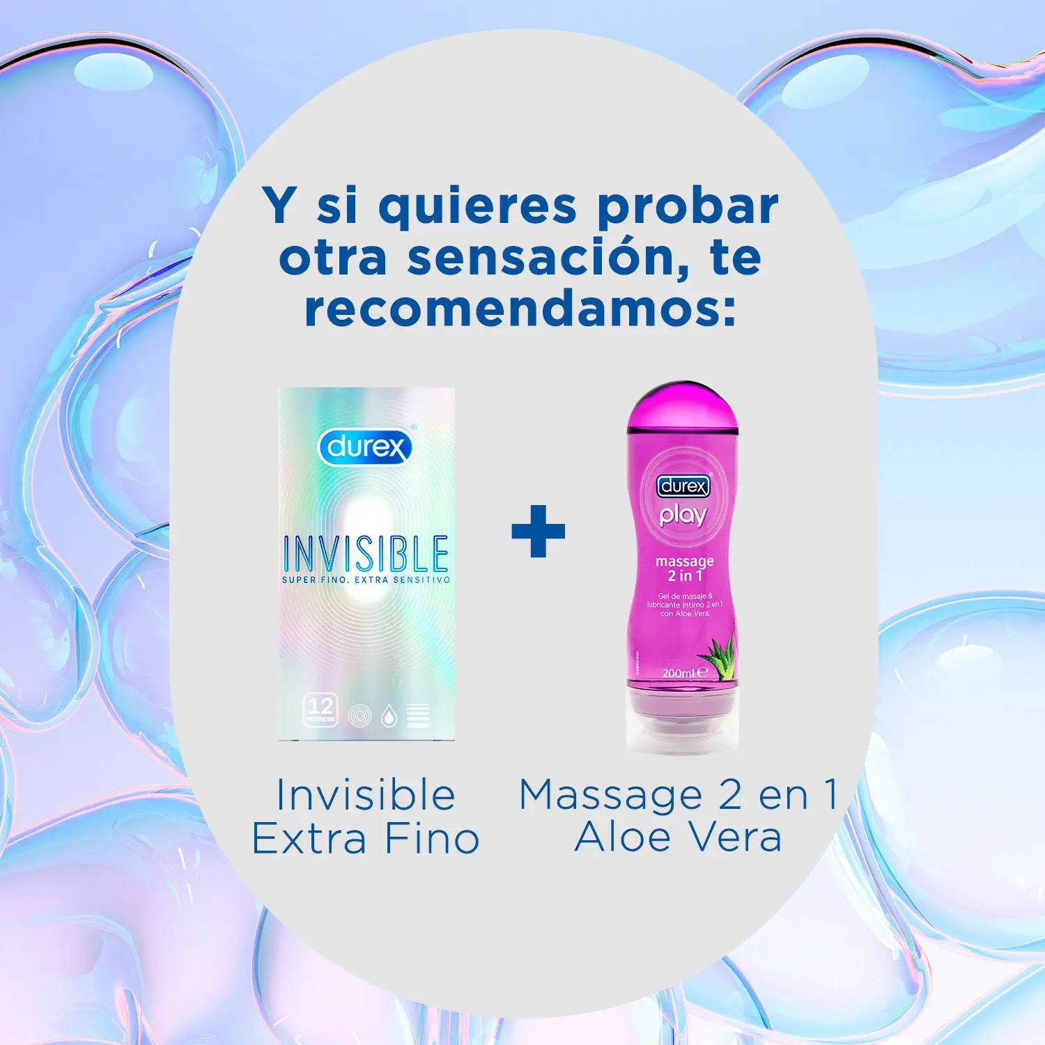 Durex Invisible Extra Sensitivos 12 Preservativos