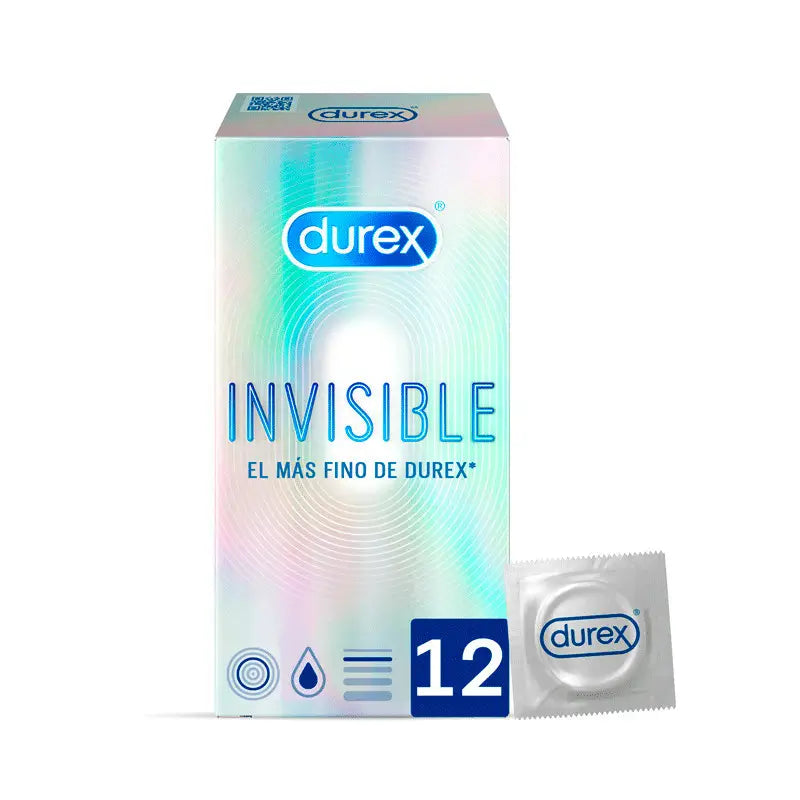 Durex Invisible Extra Sensitivos 12 Preservativos