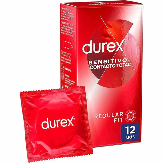 Durex Preservativos Super Finos Contacto Total 12 unidades