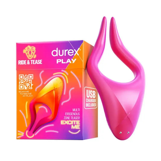 Durex Vibrador Estimulador Multi Uso Ride & Tease