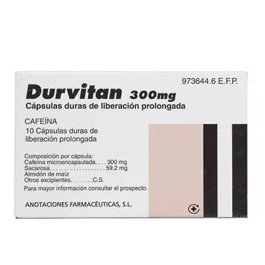 Durvitan 300 mg, 10 Cápsulas