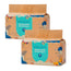 Eco Boom Pack 2X Bamboo Nappy Joy Xs 1, 68 pcs.