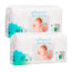 Eco Boom Pack 2X Pure Bamboo Nappy Pure Nb 0, 68 pcs.