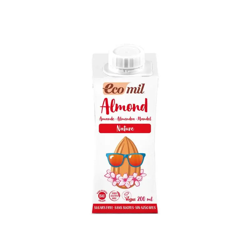 Ecomil Almond Nature Bio 200 Ml, 200 ml