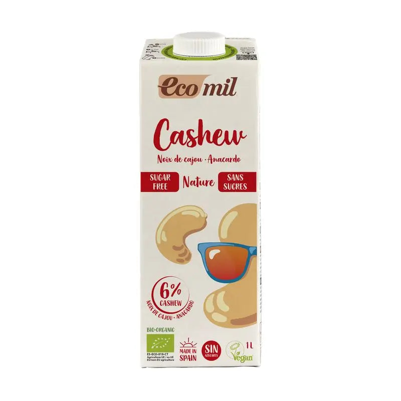 Ecomil Cashew Nature Bio, 1 l